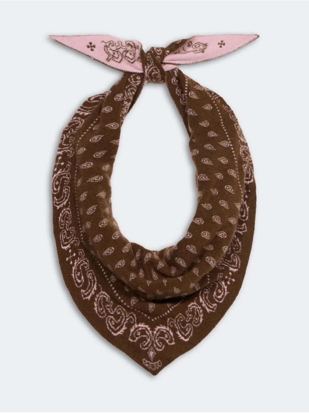 New Guest In Residence Wild Rag Cashmere Bandana Scarf